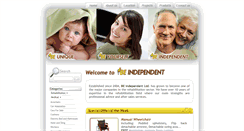Desktop Screenshot of beindependent.com.mt